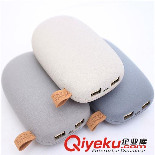 鵝卵石移動電源 手機充電寶 可愛禮品 10400毫安 廠家批發原始圖片3