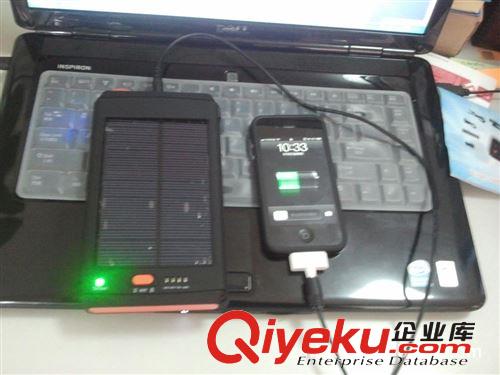 移動電源廠家直銷太筆記本陽能充電器/11200毫安移動電源/多晶硅