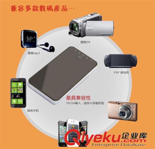 全球{sk}4000mA 超薄移動電源 手機移動電源  數碼充電寶原始圖片2