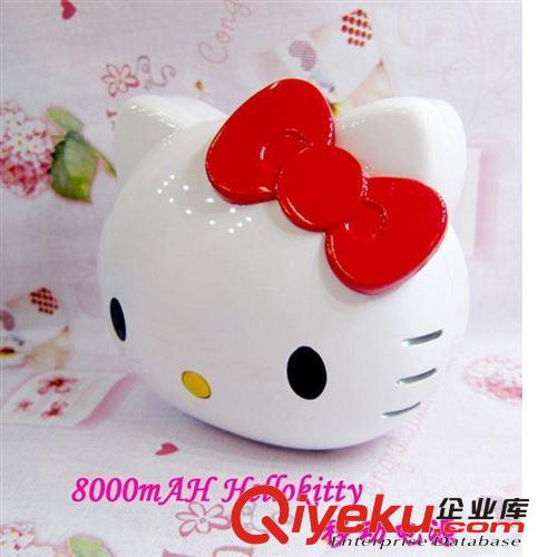 hello kitty 卡通可愛(ài)充電寶 蘋果iphone4S/5三星Kitty貓移動(dòng)電源