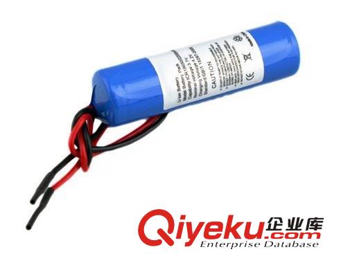 3.7V18650單節(jié)1800毫安時帶過充保護板鋰電池