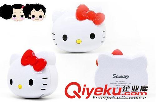 移動電源廠家直批立體可愛卡通hello kitty 8000毫安KT貓移動電源