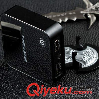 卡通雙USB移動電源 5200毫安 {gx}手機充電寶 移動電源充電器tj原始圖片3