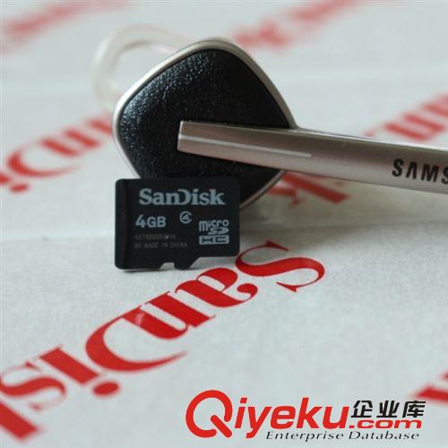 批發(fā)閃迪TF卡 手機(jī)內(nèi)存卡 4GB數(shù)碼儲存卡 SanDisk 原裝Class4 卡原始圖片2