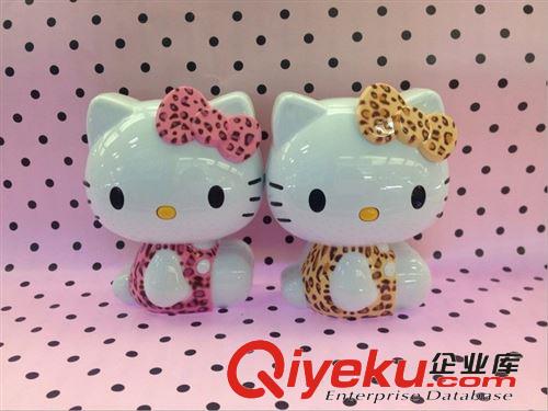 超萌卡通豹紋hello kitty充電寶 kt全身 kitty移動(dòng)電源 11000mah