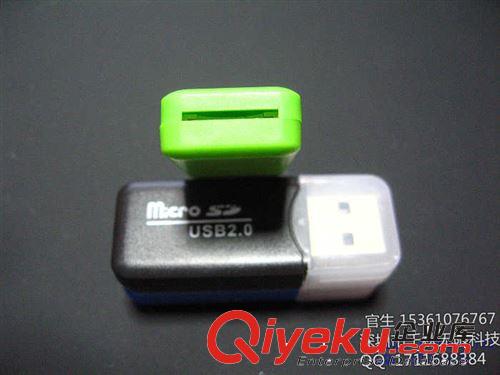 批發usb2.0 TF讀卡器 MICROSD手機讀卡器 冰爽讀卡器 質量好