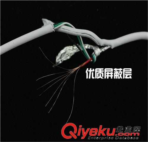 蘋果數(shù)據(jù)線 ipad iphone4數(shù)據(jù)線 6芯 磨砂 帶鋁箔 超穩(wěn)定原始圖片2