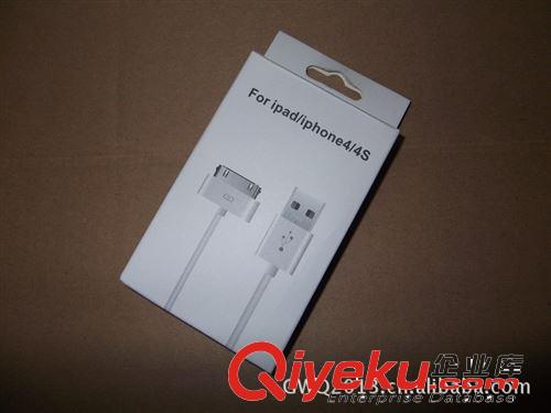 數據線包裝 iphone4數據線包裝紙盒 數據線包裝 （不含數據線）原始圖片2