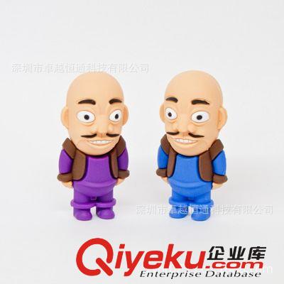 {zx1}款 熊出沒 公仔創(chuàng)意U盤 軟膠卡通U盤 個性 可愛U盤8/16/32G原始圖片3