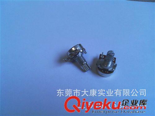 供應(yīng)單聯(lián)電位器,單聯(lián)帶開(kāi)關(guān)電位器,多種阻值,多種軸長(zhǎng),多種規(guī)格原始圖片2