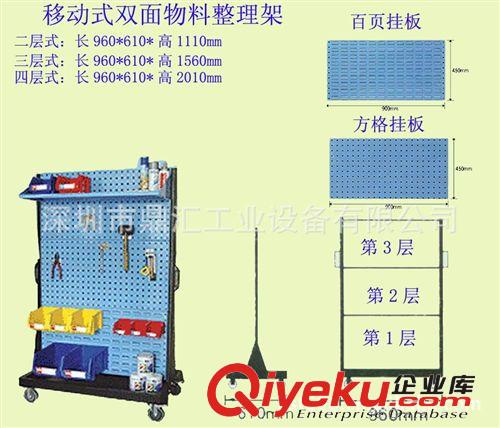 【單、雙面物料整理架】整理架專業生產廠商，深圳鼎匯工業設備。原始圖片3