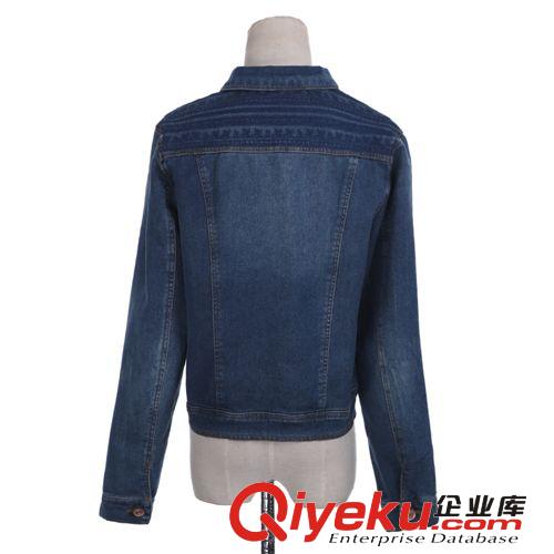 Ochirly/歐時(shí)力專柜zp2014春刺繡牛仔短外套女1141040330現(xiàn)貨原始圖片2