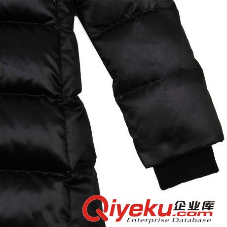 2013冬季 長款女裝羽絨服 女 新款 潮超厚修身 立領羽絨外套原始圖片3