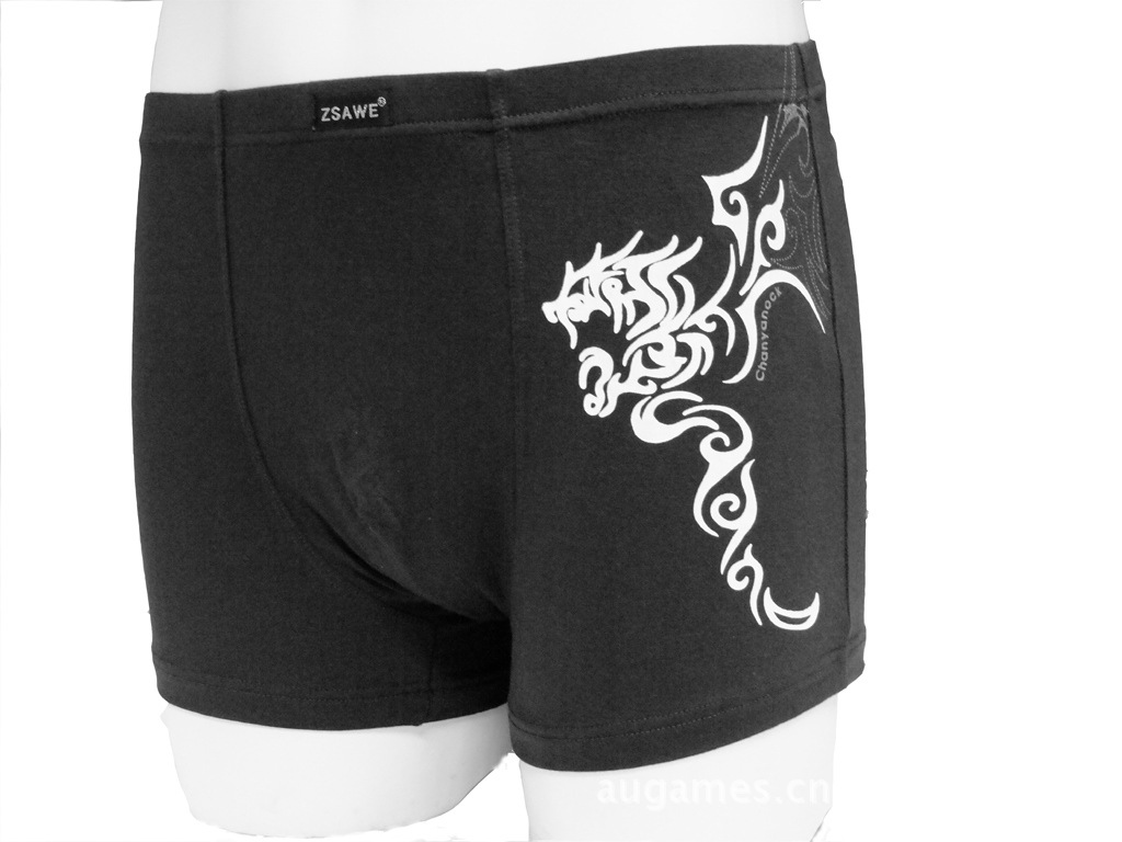男士拉架舒適平角內(nèi)褲