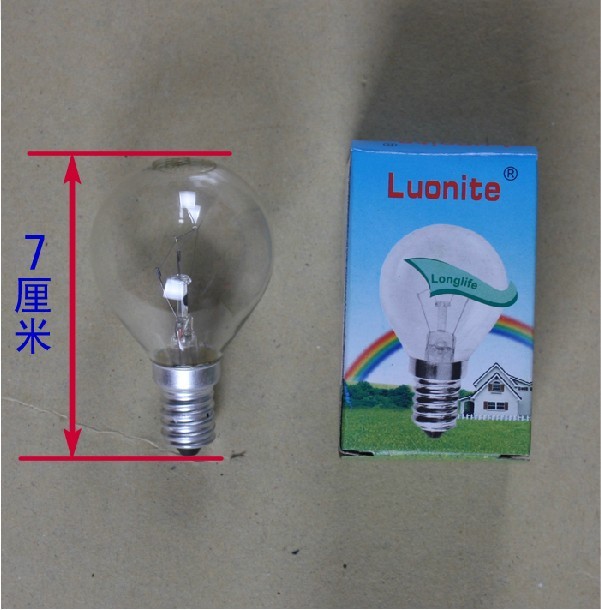 國標E14螺口全螺白熾燈泡25W瓦適用吊燈臺燈鏡前燈吸頂燈廠家直銷原始圖片2
