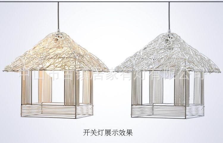 鎮(zhèn)店之寶，超好銷的餐吊燈，飯廳吊燈，浪漫小屋燈飾燈具原始圖片2