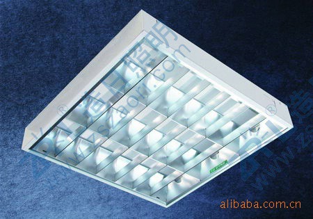 PAK三雄極光嵌入式 3X14W 亞光霧面格柵燈盤原始圖片2