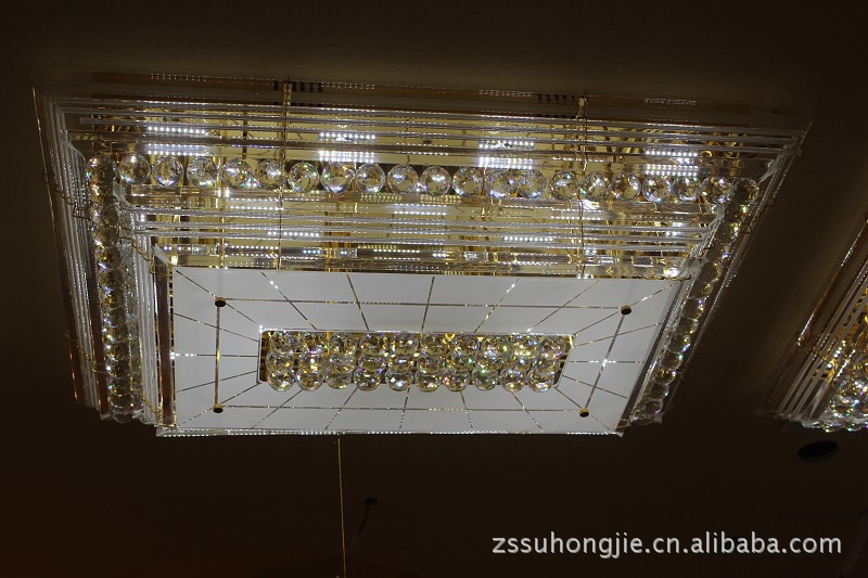 廠價批發客廳燈具水晶燈現代簡約led吸頂燈客廳吸頂燈8088原始圖片2