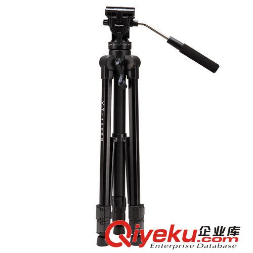 勁捷VT-1500單反數(shù)碼相機便攜三腳架云臺套裝 攝像機三角架子包郵原始圖片3