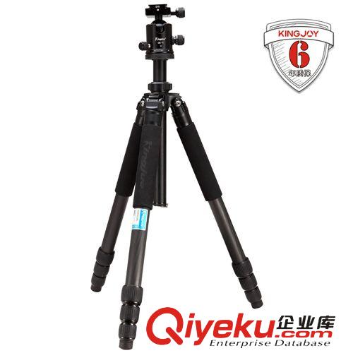 勁捷CK-288+QE-1碳纖維單反相機三腳架球型云臺 碳素數碼三角架原始圖片2