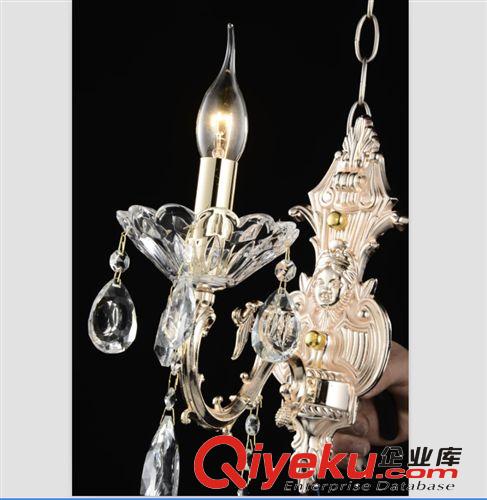 柏韻 歐式現代簡約客廳餐廳別墅臥室水晶壁燈廠家批發2113/1W原始圖片2