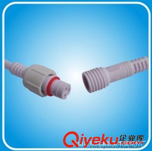 插頭線 防水公母插 護(hù)欄管2-4芯防水插 耐寒線LED燈頭線 防水插原始圖片3