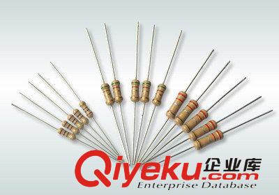 廠家1/4W 1/6w 1/8w 1/2w 1w 2w 3w 5W 5% 1%環保碳膜編帶 散裝電原始圖片3