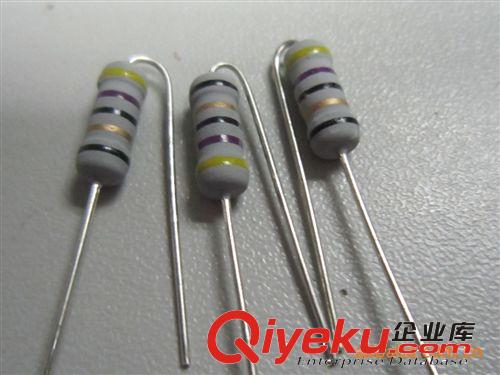 廠家1/4W 1/2W 1W 2W 3W  色環(huán)電阻,插件電阻編帶散裝氧化膜電阻