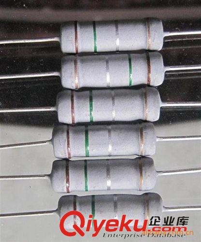 散裝氧化膜電阻器1W插件金屬氧化膜電阻2W鐵腳電阻5%小型化電阻S原始圖片2