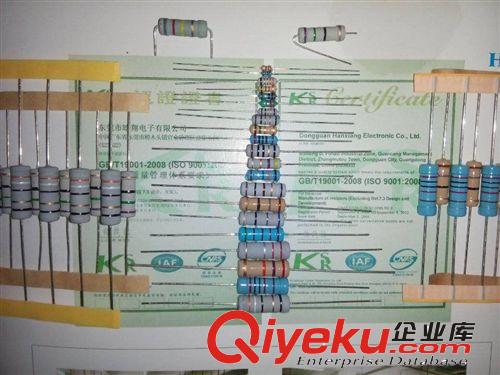 tg出口品質(zhì)電阻圓柱形1W線繞偏差±5％允許0.1-100R繞線電阻器