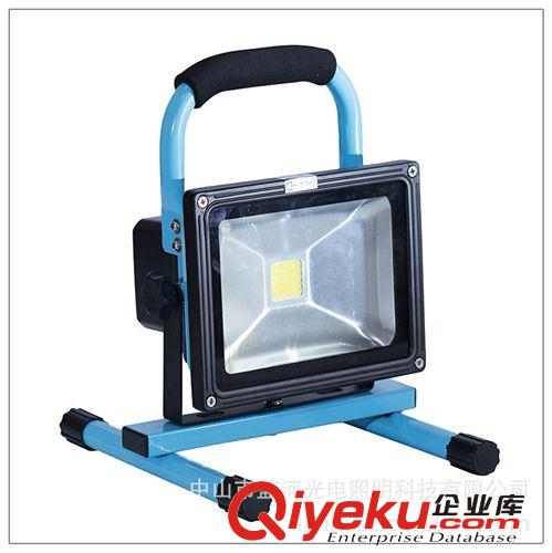 30WLED充電移動應急照明投光燈(綠光)原始圖片3