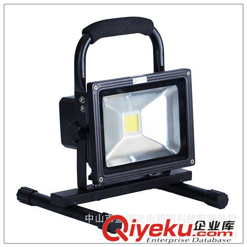 30WLED充電移動應急照明投光燈(綠光)