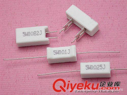 臥式鐵引線5W 10W 20W 50W水泥電阻原始圖片2