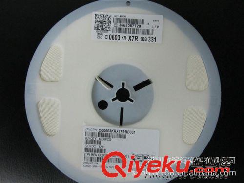 主營國巨貼片陶瓷電容器CC0603KRX7R9BB104大量現(xiàn)貨