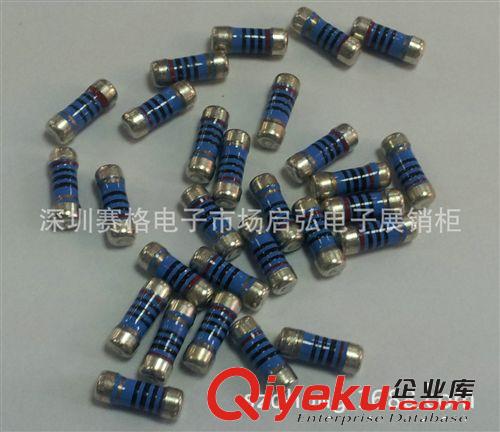 現貨供應0207貼片晶園電阻圓柱電阻色環電阻7R5 50ppm 1%可售樣品原始圖片2