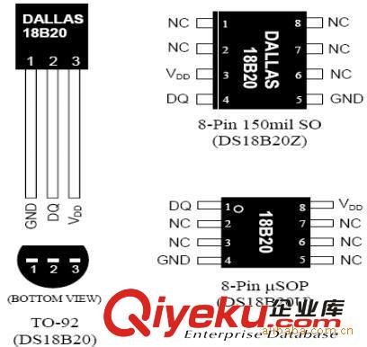 供應(yīng)防水型數(shù)字溫度傳感器