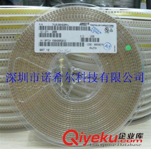 AVX貼片鉭電容 106D TAJB106K020RNJ 20V-10uF B型3528 原裝現(xiàn)貨原始圖片2