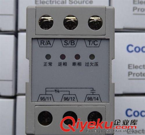 三相電源保護(hù)器ABJ1-14W三相交流保護(hù)繼電器原始圖片3