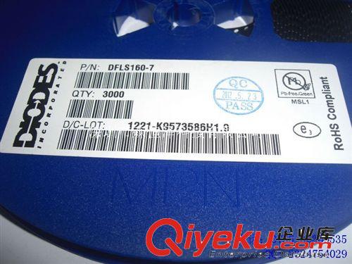 供應(yīng)Diodes/美臺二極管 DFLS160-7 全新原裝正品  {jd1}優(yōu)勢現(xiàn)貨原始圖片2