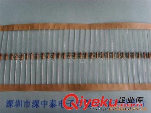 電阻廠家供應(yīng)  1/8W 1/4W 1/2W 1W 2W 3W 5W 全系列電阻