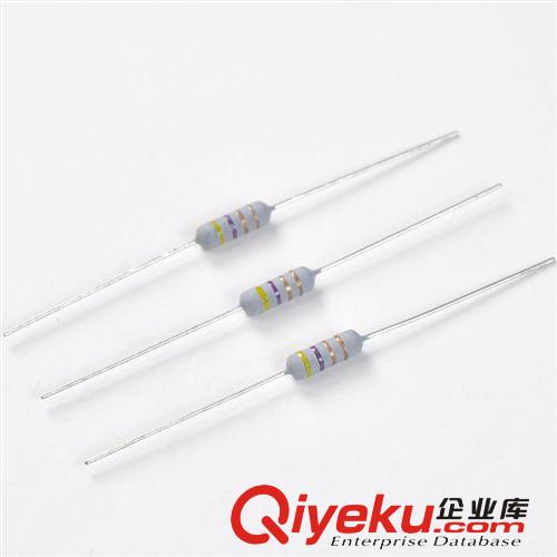 【企業集采】1W100Ω 0.4A 2.5*8mm ROHS CQC線繞電阻保險絲原始圖片2