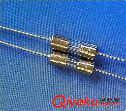 飛二SF310 8A CCC UL雙帽引線保險絲4*10