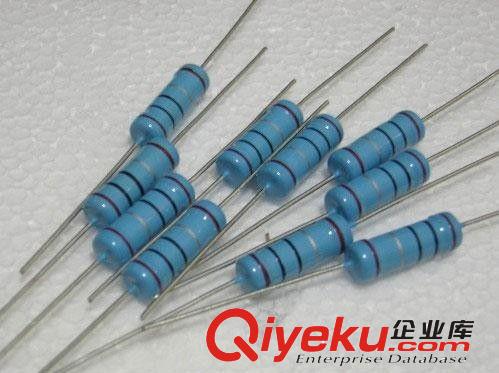 2W電阻 2W金膜電阻 2.7歐-10M 1%編帶原始圖片2