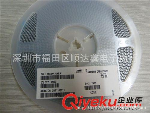 供應AVX貼片鉭電容TAJC226K016RNJ 16V/22UF C  tj熱賣