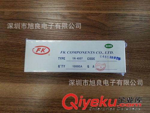 【市場(chǎng)暢銷(xiāo)】1N4007批量銷(xiāo)售MIC/KED/FK牌整流二極管1N4007原始圖片2