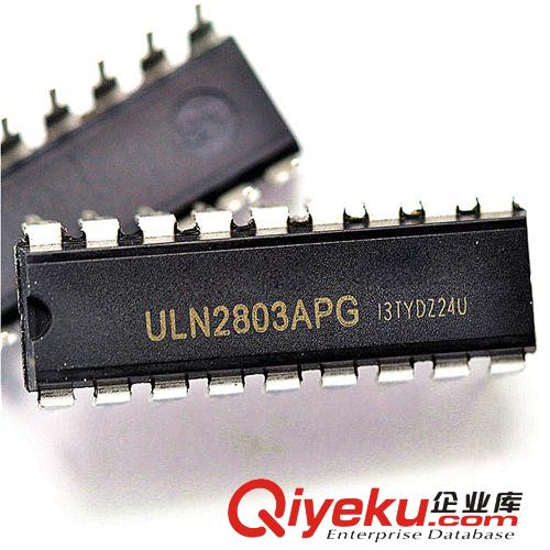 松藤|(zhì)ULN2803/ULN2803APG達林頓晶體管陣列500mA x8 DIP-18(10個)原始圖片2
