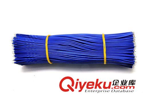 松藤|(zhì)線仔 15CM 24AWG 藍(lán)色 導(dǎo)線 電子線 連接線 鍍錫(200條)原始圖片2