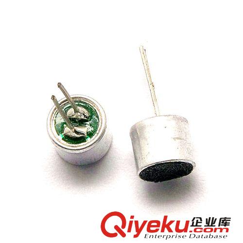 帶引腳 咪頭 6*5mm 電容式 駐極體話筒 拾音器 麥克風 52D(20個)原始圖片2