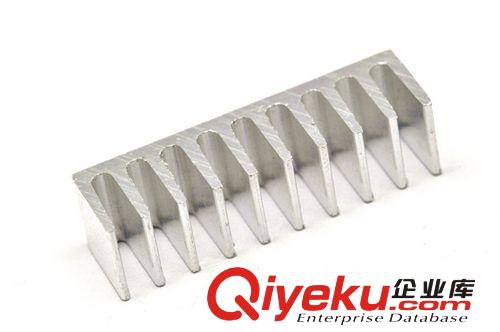 廠家直銷 純鋁散熱片 鋁型材散熱器 芯片散熱塊 10*35*10MM(20片)原始圖片3