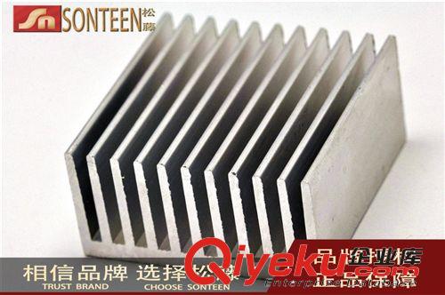 廠家直銷 純鋁散熱片 鋁型材散熱器 芯片散熱塊 10*35*10MM(20片)